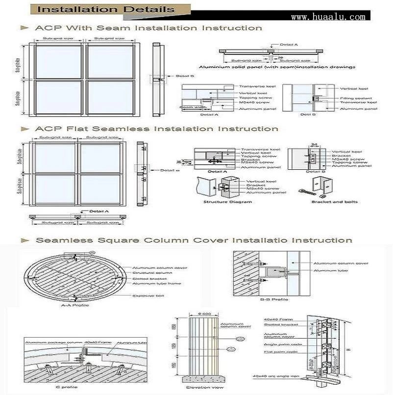 Aluminum-Composite-Wall-Panel-installation